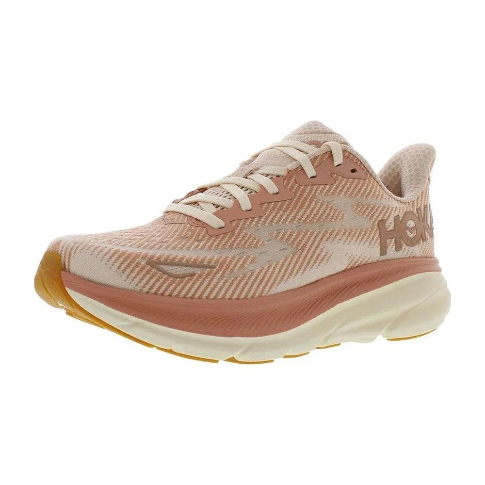 Hoka Women's Clifton 9 Sandstone/Cream 1127896-SNC
